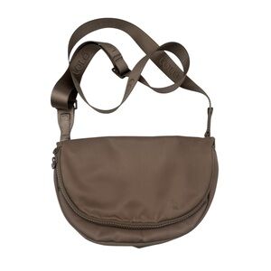 LOLE Lightweight Crossbody Bag in Carmel Brown Women's Nylon Travel Bag